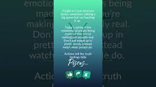 ♓ PISCES - Words Don't Match Actions #pisces#pisceshoroscope #piscestarot #astrology #shorts #fyp