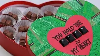 COMPUTER KEYBOARD CHOCOLATES - NERDY NUMMIES