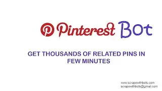 Pinterest Bot
