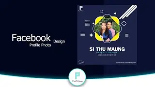 How to make facebook profile photo in illustrator.