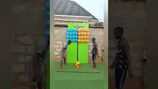 The balloon pop challenge🤩🤩💪