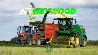 Tobarn Farm working alongside us to get 4th cut put away! #farminguk #agri #harvest #silaging