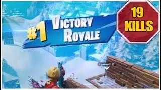 19 kills with patron!! -  Fortnite Battle royale gameplay - The Siker