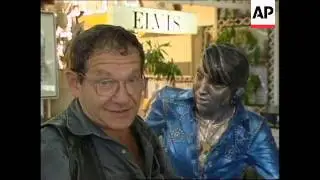 ISRAEL: SCULPTURE OF ELVIS PRESLEY IS UNVEILED