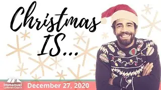 Immanuel Lutheran Church Lethbridge Online Service December 27, 2020