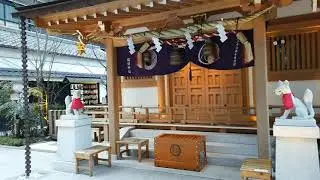 Fukutoku Shrine @Tokyo Japan  2021 福徳神社　＃神社　＃日本橋　#shrine #tokyo #fukutoku shrine