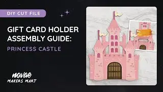 Princess Castle Gift Card Holder | DIY Princess Castle Card
