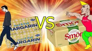 Virgin Margarin VS Chad Sm&ouml;r