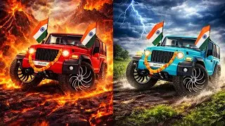 Modified Mahindra Thar Car Games: Indian Cars (Gadi Wala Game) - Car Game Android Gameplay 2025