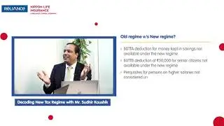 Key difference between old and new tax regime | Reliance Nippon Life Insurance