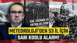 İstanbul Dahil 53 İlde Alarm Verildi! Kar, Sağanak ve Fırtınaya Hazır Olun! - TGRT Haber
