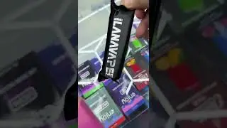 BEST STRAWBERRY BANANA VAPE LANA VAPE 9000 PUFFS #bestintown #unboxing #vape #satisfying