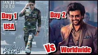 Darbar Movie Worldwide Box Office Collection Day 2 Vs Sarileru Neekevvaru Day 1