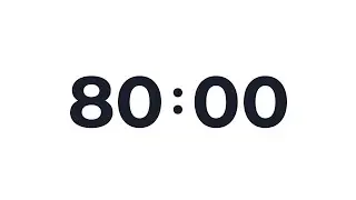 80 Minute Timer