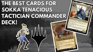 The BEST Cards for Sokka Tenacious Tactician Commander Deck for Magic: The Gathering!