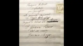 Francesco Lanza, Variazioni e Fantasia per pianoforte sopra Te voglio bene assaje - Andrea Panfili