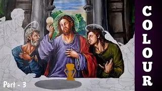 The last Supper | Part - 3 | Colour | Lord Jesse's last supper ✝️