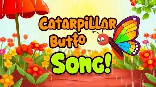 Tickly Caterpillar Turns Into a Beautiful Butterfly 🦋#babymusic #ai 