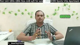 1bhk+1bhk flat for sale in hcbs sports ville sohna sector35 @8447657075 #realestate #home #property