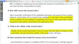 DBT JRF 2022 RESULT &  process of issuance of Award Letter? #dbtjrf2023