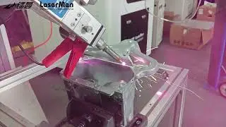 [LaserMen] Robotic Arm Handheld Fiber Laser Welding Machine For Aluminum Carbon steel