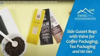 Side Gusset Packaging Bags With Valve | Swiss Pac UAE