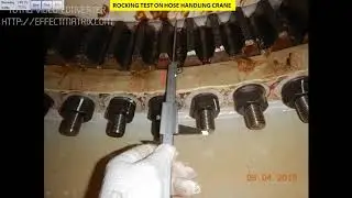 Why Rocking Test Is Done For Hose Handling Crane?