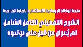 منحة الوكالة الرومانية للاستثمار والتجارة الخارجية