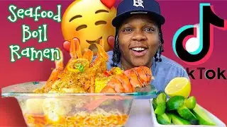 Spicy SnowCrabs + Lobster Tail &bull; Seafood Ramen | Mukbang! (THROWBACK)