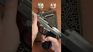 Silver beauty. 🥈 Beretta 92FS mag dump and target test. 💥#berett #teamberetta #fyp #viral