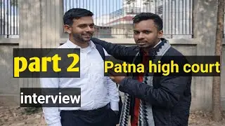 Patna high court regular majdur interview Part 2 Ashish kumar #ewa classes viral interview 