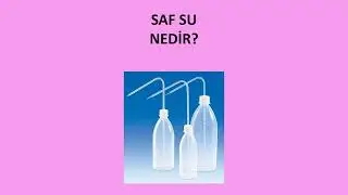 SAF SU NEDİR?