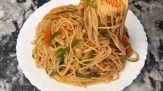 Easy Chicken Chow Mein Recipe | Chicken & Vegetable Chow mein | Pasta recipes| foodiemuzna official