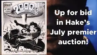 Brian Bolland Judge Dredd - 2000 AD Prog 197 Cover ORIGINAL ART