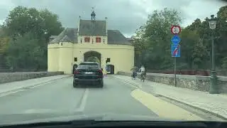 Driving from Bruges to Courtyard by Marriott Ghent #drive #driving #belgium