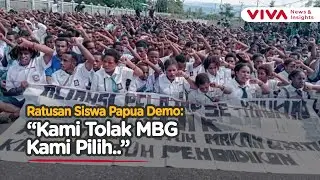 Ratusan Siswa di Papua Tolak Makan Bergizi Gratis