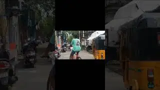 my wife today learns bike driving #bgm #love #tamilsong #lovestatus