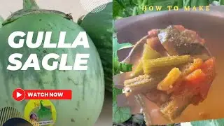 Unique & delicious Gulla Sagle 😋..