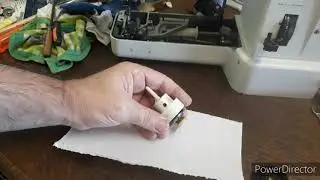 PFAFF Nähmaschine Modell hobbymatic 807 {2جزء}صيانة عجلة ضبط لخيط الميزانية مع الضبط لماكينة الخياطة