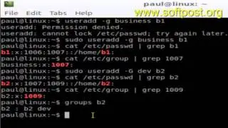 How to add user to group in Centos