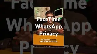 FaceTime vs WhatsApp Privacy | Why FaceTime Calls Are More Secure #apple #FaceTime #whatsapp