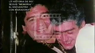 Rodrigo y Maradona inedito informe Memoria