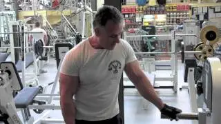Muscleworks Gym Owner Sav Kyriacou (51 Years Young) Trains Arms