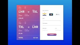 DailyUI #002: Credit Card Checkout