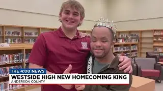 Westside High School homecoming king makings history