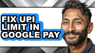 How to Fix Upi Limit in Google Pay (updated)