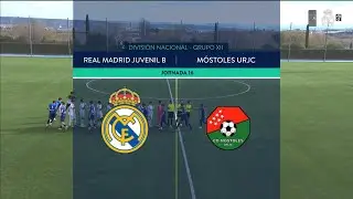 Real Madrid Juvenil B - Móstoles URJC (J16 - División Nacional Juvenil) - RMTV