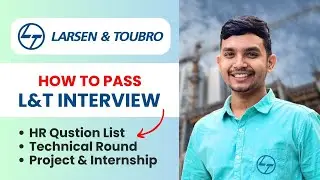 L&T Interview Questions for Civil, Mechanical, Electrical | DET 2025 | Manish Mahato