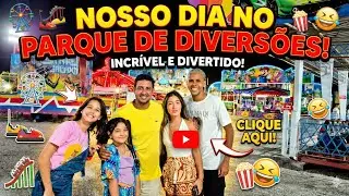 QUEM TEVE MAIS MEDO NOS BRINQUEDOS RADICAIS DO PARQUE? 😳🎢