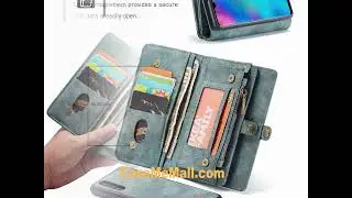 CaseMe Huawei P30 Wallet Magnetic Detachable 2 in 1 Case